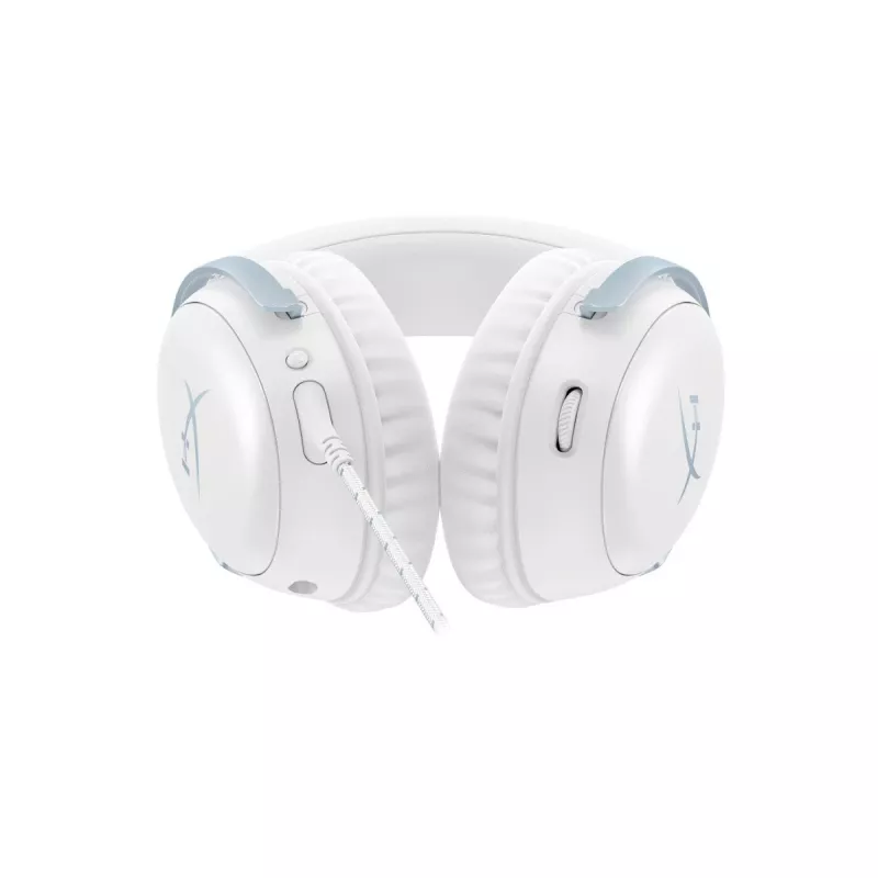 HyperX Cloud III gamer headset, fehér-kék, DF7F1AA