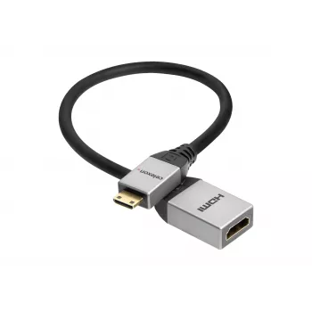 celexon Mini-HDMI adapter M/F Ethernet-csel, 2.0a/b, 4K, Professional