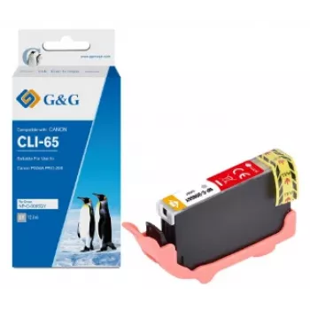 G&G tintapatron kompatibilis Canon CLI-65GY-nal (12,7 ml), szürke