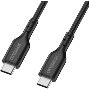 OtterBox Standard USB-C–USB-C kábel 78-81366, 1 m, gyors töltés, fekete
