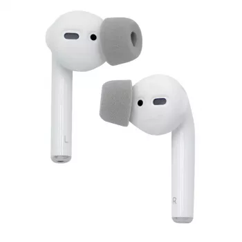 Comply SoftCONNECT Apple AirPods fejhallgató-fülpárnák, szürke, nagy méret (L)