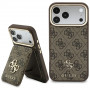Guess 4G tok pénztárcával, MagSafe, Apple iPhone 18 Pro Max / 17 Pro Max készülékhez, barna
