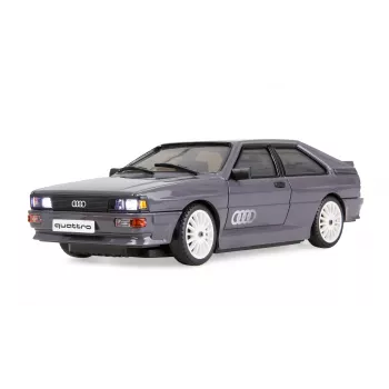 Amewi Audi quattro 1980 on-road/drift giroszkópos RC-autó, 4WD, 1:28, RTR, szürke