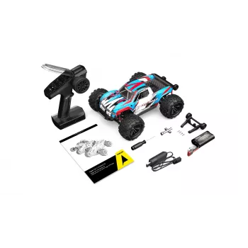 Amewi Hyper Go Monster Truck V2 brushless 4WD, 1:16, RTR, kék/fehér
