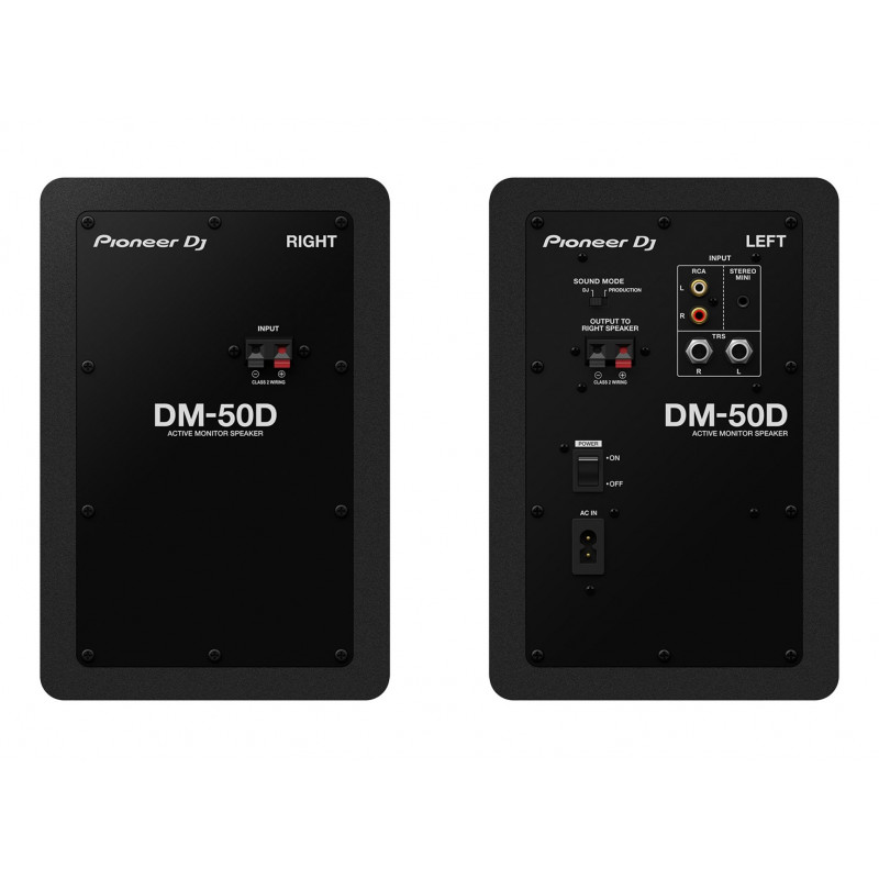 Pioneer DM-50D 2 utas hangszóró, vezetékes, 50 W, fekete