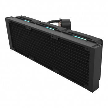 FSP AE36-B 360 mm ARGB all-in-one folyadékos CPU-hűtő, LGA 1851 / AMD AM5, fekete
