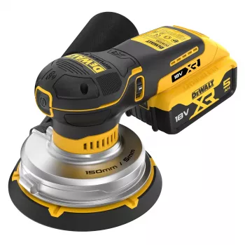 DeWalt DCW230P2-QW 150 mm akkus excenteres csiszoló