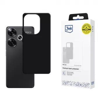 3MK Matt Case tok Xiaomi Poco F6 készülékhez, fekete