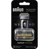Braun NEVO-S csereborotvafej kombinált csomag, ezüst, 921824
