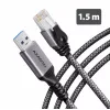 Goobay AXAGON ADE-AM15 USB-A-Gigabit Ethernet adapter beépített 1,5 m CAT6 kábellel