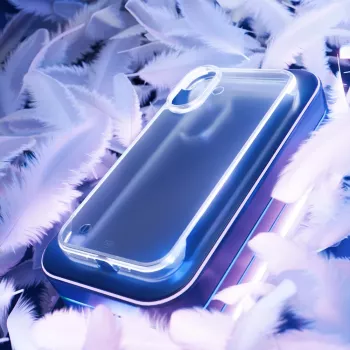 3mk Just20g Clear Case Apple iPhone 16 okostelefon-tok, átlátszó