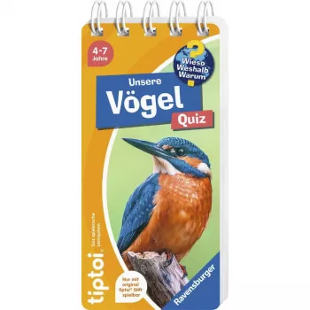 Ravensburger tiptoi Wieso? Weshalb? Warum? kvíz Unsere Vögel, német kiadás