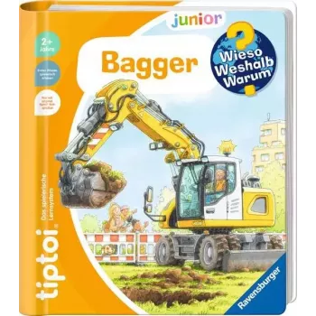Ravensburger tiptoi Wieso? Weshalb? Warum? Bagger, német kiadás