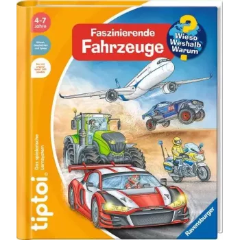 Ravensburger tiptoi Wieso? Weshalb? Warum? Faszinierende Fahrzeuge, német kiadás