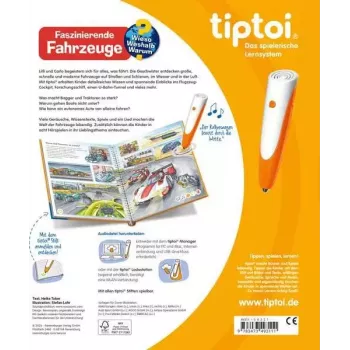 Ravensburger tiptoi Wieso? Weshalb? Warum? Faszinierende Fahrzeuge, német kiadás