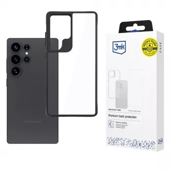 3MK Satin Armor Case+ tok Samsung Galaxy S25 Ultra-hoz, átlátszó