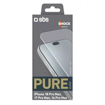 sbs mobile SBS Pure Glass edzett üveg iPhone 18 Pro Max / 17 Pro Max / 16 Pro Max készülékhez (1 db)