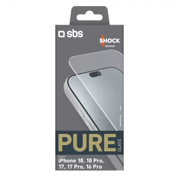 sbs mobile SBS Pure Glass üvegfólia iPhone 18 / 18 Pro / 17 / 17 Pro / 16 Pro készülékhez (1 db)