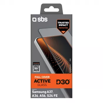 SBS D3O edzett üveg Samsung Galaxy A37 / A36 / A56 / S24 FE készülékhez (1 db)