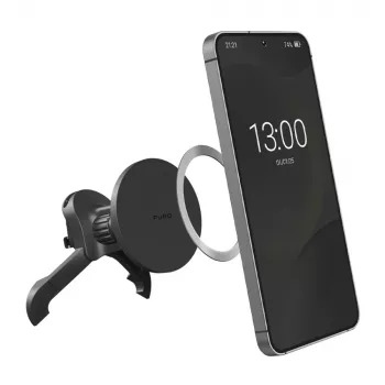 PURO állítható autós tartó, MagSafe-kompatibilis, fekete