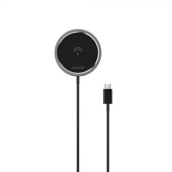 Dudao A12XS 15W MagSafe-kompatibilis vezeték nélküli töltő, fekete