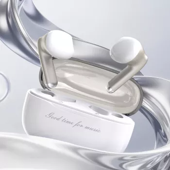 Dudao U8 TWS Wireless In-Ear Headphones, Bluetooth 5.3, White