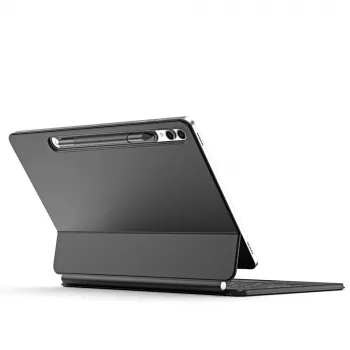 Dux Ducis MK Series tok Bluetooth billentyűzettel Samsung Galaxy Tab S9+ / S8+ / S7+ készülékhez, fekete