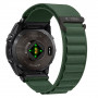 Tech-Protect Nylon Pro THP6036 szíj Garmin Fenix 5X / 5X Plus / 6X / 6X Pro / 7X / 8 / 8 Pro / 9 / 9 Pro (51 mm)-hez, military green