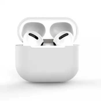 Hurtel szilikon tok AirPods 2 / AirPods 1 készülékhez, fehér