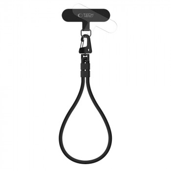 Tech-Protect C8S Rope csuklópánt, fekete