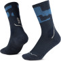 Buff Merino MW Crew zokni MWC2, Night Blue, L
