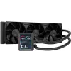 Corsair NAUTILUS II 360 RS LCD folyadékhűtéses CPU-hűtő CW-9061053-WW, 360 mm radiátor