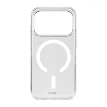 SBS D3O Active tok iPhone 18 Pro Max / 17 Pro Max készülékhez, MagSafe-kompatibilis, átlátszó