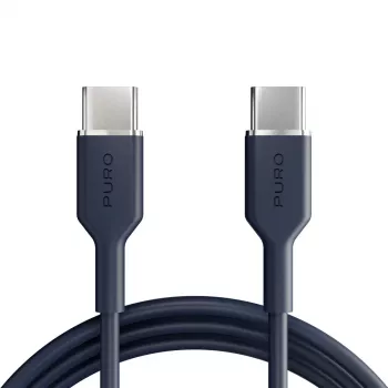 Puro Icon 60W USB-C–USB-C kábel 1,5 m, Navy Blue