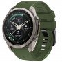 Tech-Protect szilikon szíj Garmin Fenix 5 / 6 / 6 Pro / 7 / 8 / 8 Pro / E / 9 / 9 Pro 51 mm-hez, Military Green