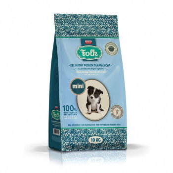 FOLK Delicate Meal for Puppies with Freshwater Fish Mini Dry Dog Food, 10 kg