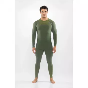 Viking Altis Man Set férfi merinó aláöltözet szett, sötétzöld, L