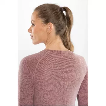 Viking Altis Lady Set női merinó fehérnemű szett, rózsaszín, S