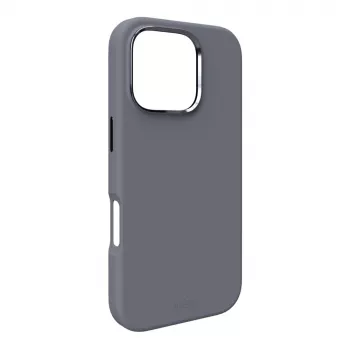 Puro Icon Mag Pro MagSafe szilikon tok iPhone 16 Pro Max-hoz, sötétszürke