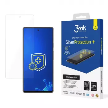 3MK Silver Protect+ antibakteriális kijelzővédő fólia Google Pixel 6a készülékhez