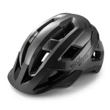 Rockbros LK-67 ifjúsági kerékpáros sisak levehető napellenzővel 54–58 cm, szürke