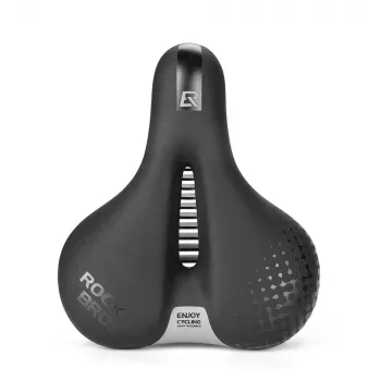 Rockbros 6876 kényelmes ergonomikus kerékpárnyereg, fekete