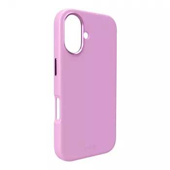 Puro Icon Mag Pro MagSafe szilikon tok iPhone 16 Plus-hoz, rózsaszín