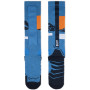 Buff Merino HW Over The Calf zokni HWO1, Royal Blue, L