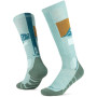 Buff Merino HW Over The Calf zokni HWO1 Sea Green L