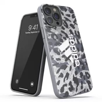 Adidas OR SnapCase Leopard tok Apple iPhone 13 Pro Max-hez, szürke