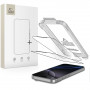Tech-Protect Quick Set+ THP4500 edzettüveg kijelzővédő Apple iPhone 17 Pro-hoz, fekete (2 db)