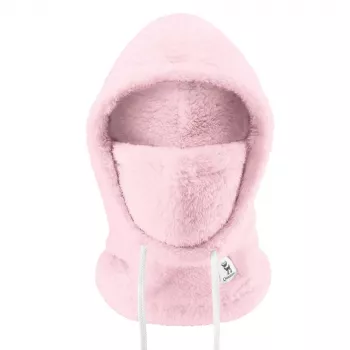 Qunature Arctic Velvet sí-balaclava, M méret, rózsaszín