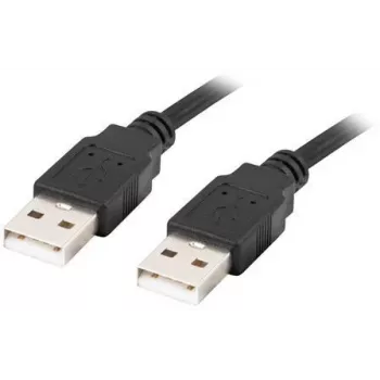 Lanberg USB-A M/M 2.0 kábel 0,5 m, fekete