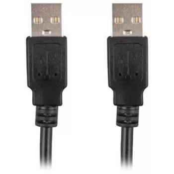 Lanberg USB-A M/M 2.0 kábel 0,5 m, fekete